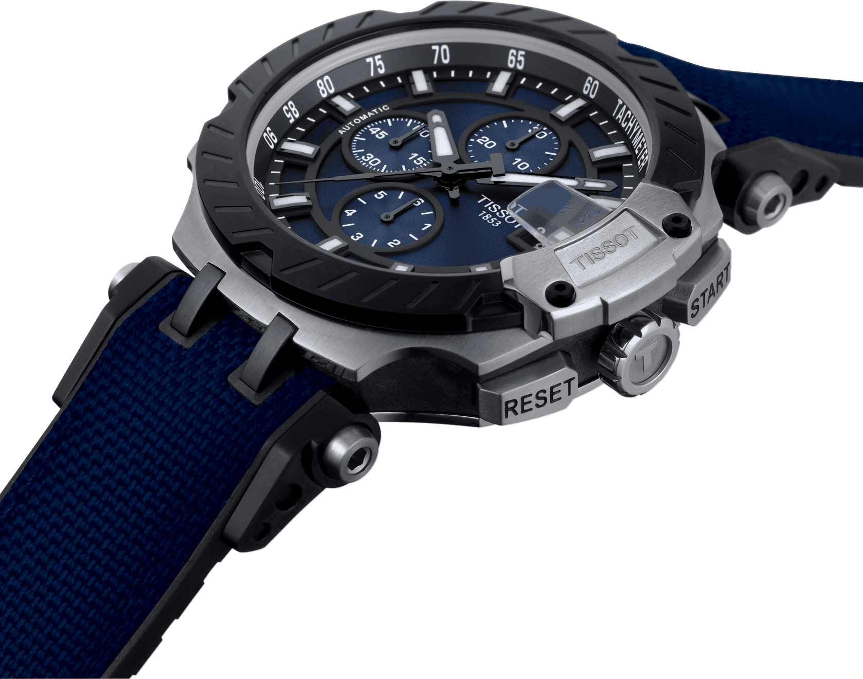 T race chronograph. T115.427.27.041.00. T-Race MOTOGP Chronograph Automatic Blue Dial men's watch t1154272704100. T-Race MOTOGP Chronograph Automatic Blue Dial.